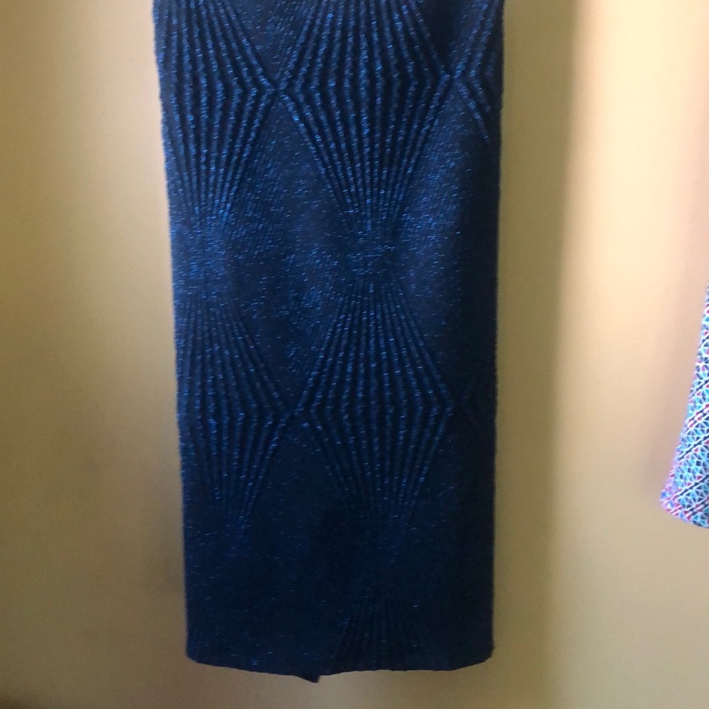 Zara navy  skirt